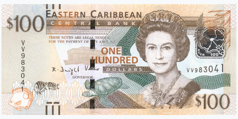 Banknote XCD