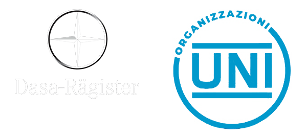 UNI/PdR 125:2022 compliance certification issued by Dasa-Rägister for yex Change