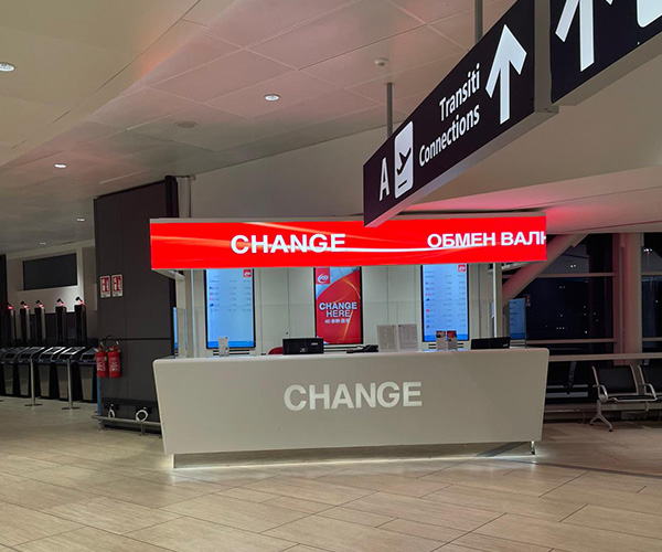 image showing the agency yexChange Molo E of Fiumicino's airport